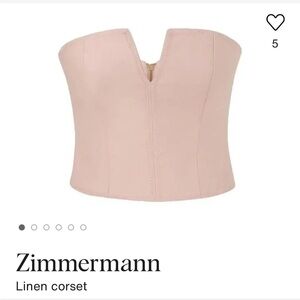 Zimmermann Alight Corset Top 2P